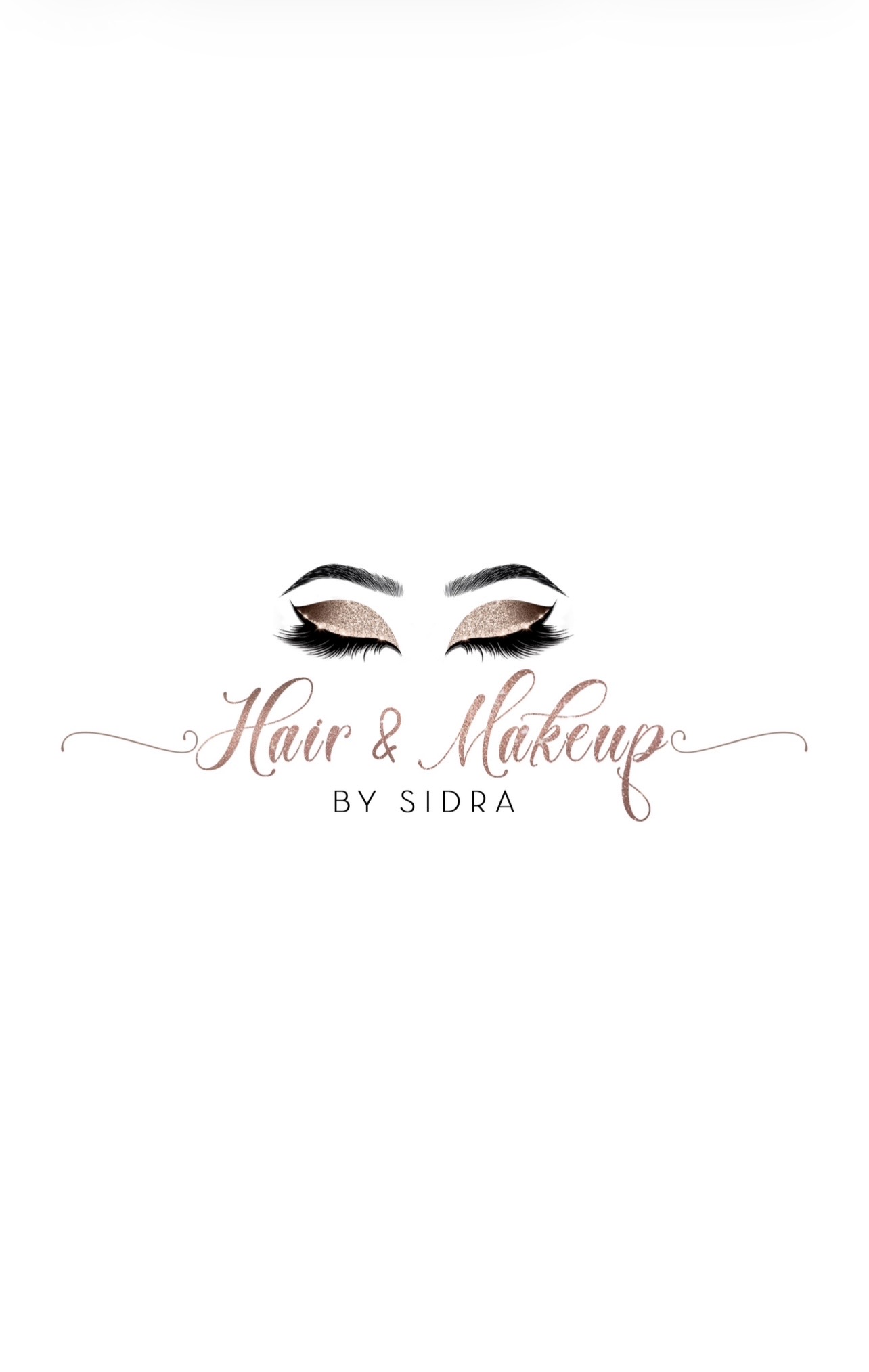 Sidra hair and makeup artist